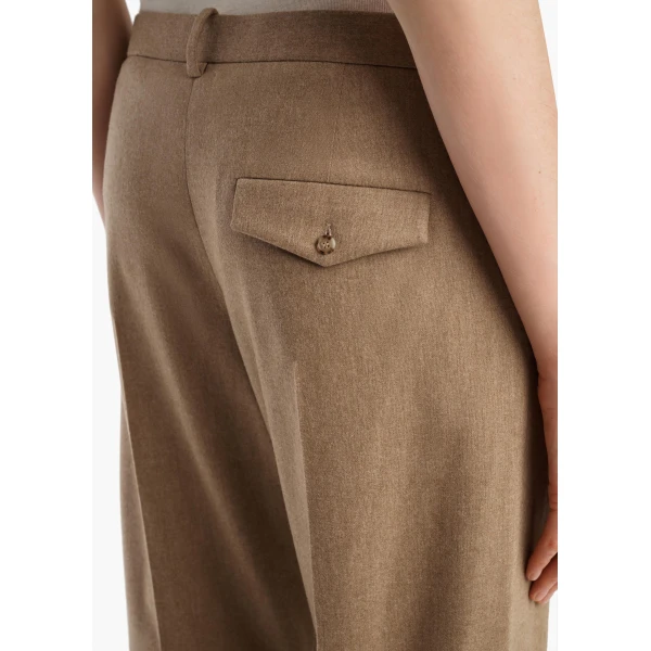 Hunter Pant in Desert Sand Wool Cashmere - Image 6