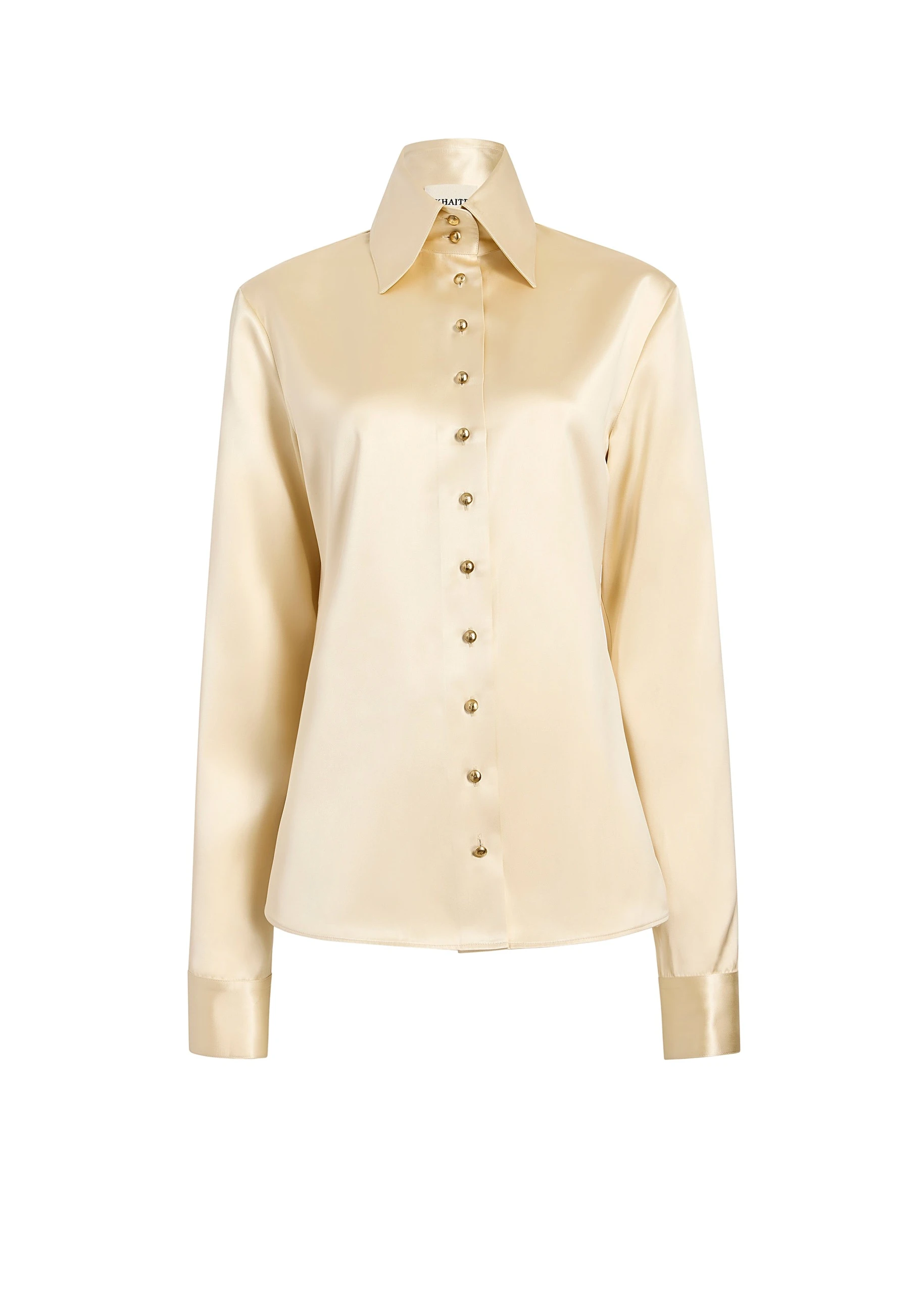 Khaite Ivy Top in Champagne | Tops | Luxury Shoes Khaite Ivy Top in Champagne | Tops | Luxury Shoes
