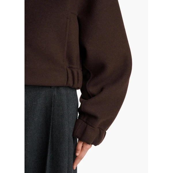 Ixin Jacket in Dark Brown - Image 6