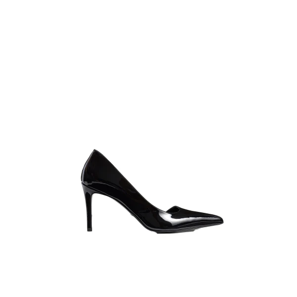 Jett D'Orsay Pump in Black Patent Leather