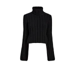 Khaite Kelly Sweater in Black | Knitwear | Luxury Shoes 