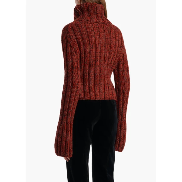 Kelly Sweater in Rust Multi - Image 4