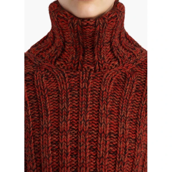 Kelly Sweater in Rust Multi - Image 5