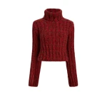 Khaite Kelly Sweater in Rust Multi | Knitwear | Luxury Shoes 
