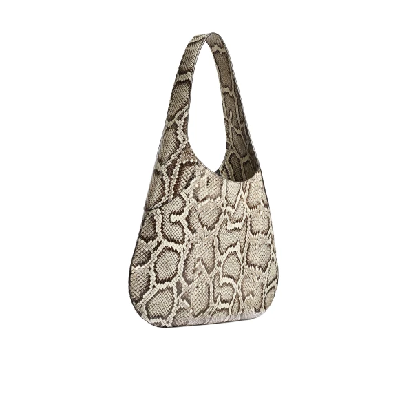 Large Joan Hobo in Natural Python - Image 2