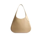 Khaite Large Joan Hobo in Toffee Leather