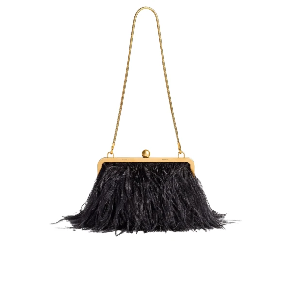 Lilith Chain Evening Bag in Black