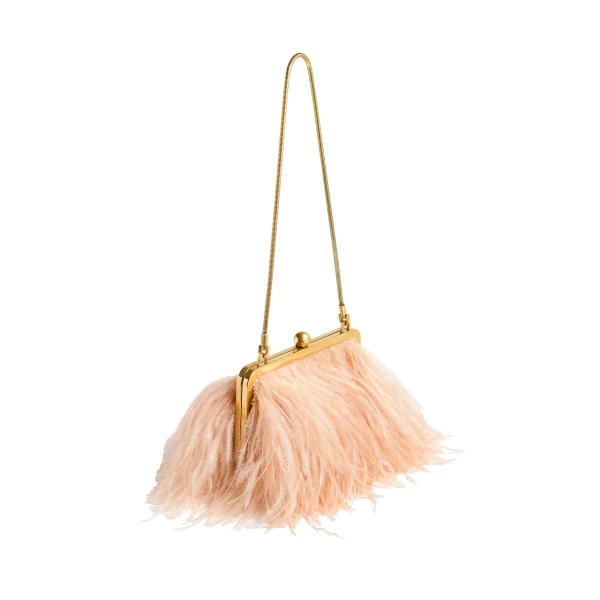 Lilith Chain Evening Bag in Desert Sand - Image 2