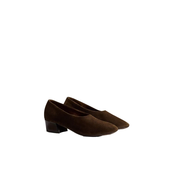 Marcy Pump in Ebano Suede - Image 2