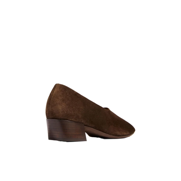 Marcy Pump in Ebano Suede - Image 4