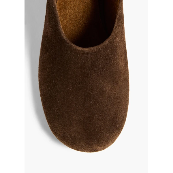 Marcy Pump in Ebano Suede - Image 5