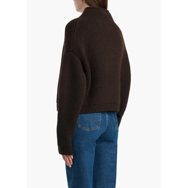Marjorie Cardigan in Bark - Image 4