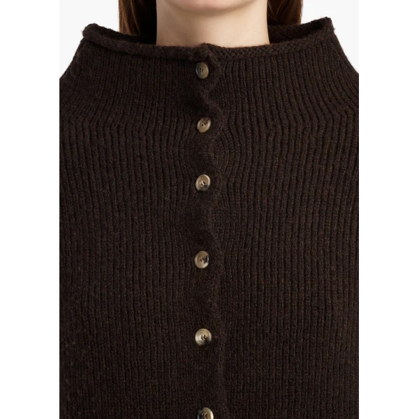 Marjorie Cardigan in Bark - Image 5