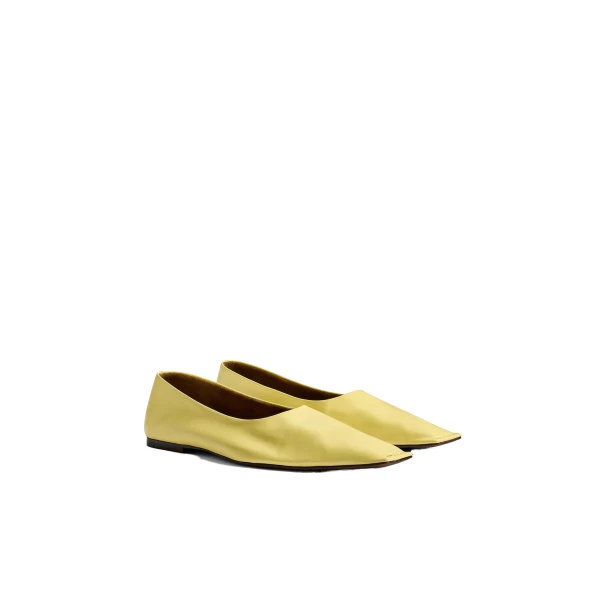 Marlene Ballerina in Pale Yellow - Image 5