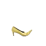 Khaite Marlene Low Pump in Pale Yellow