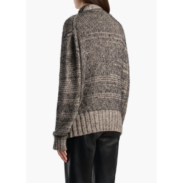 Maura Cardigan in Sepia and Black Multi - Image 5