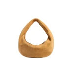 Khaite Medium Olivia Hobo in Goldenrod Suede