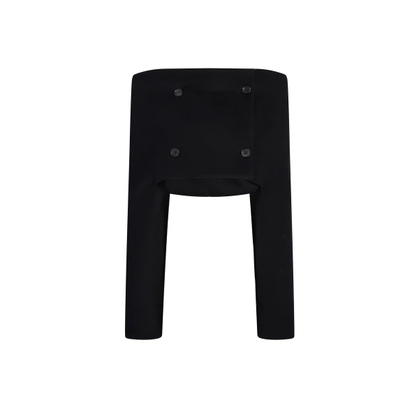 Khaite Meko Jacket in Black | Jackets | Luxury Shoes 