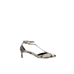 Khaite Mia Pump in Python-Embossed Leather
