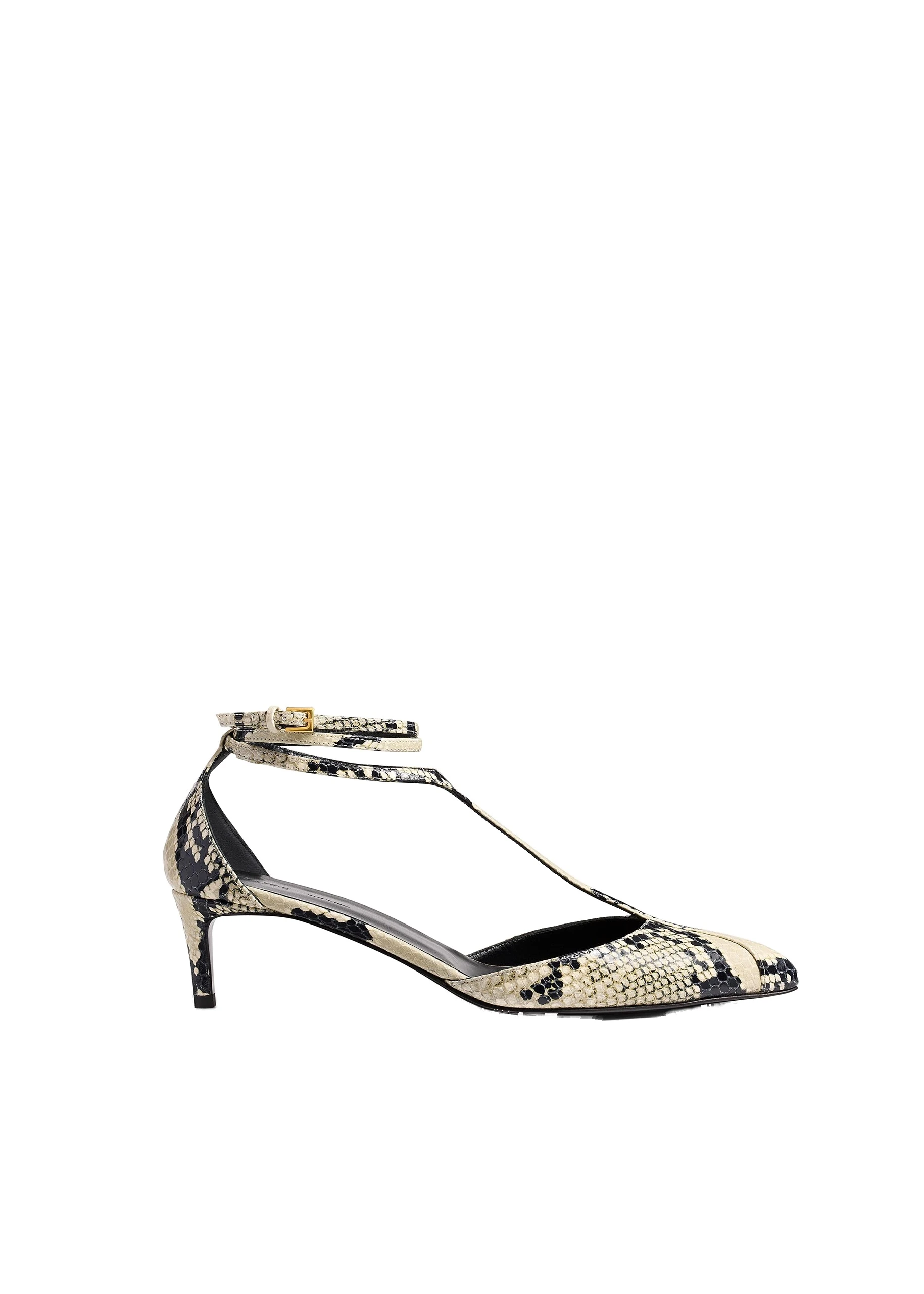 Khaite Mia Pump in Python-Embossed Leather | Buy Shoes at Luxury Shoes Khaite Mia Pump in Python-Embossed Leather
