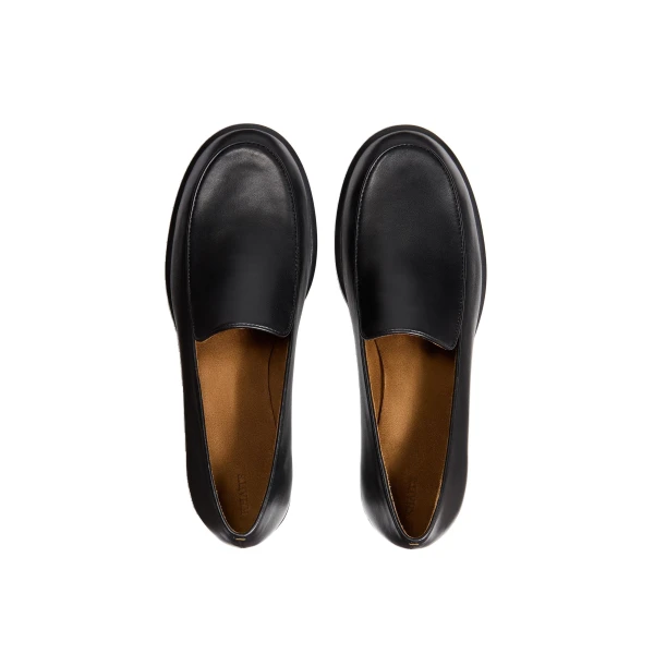Miles Loafer in Black Leather - Image 4