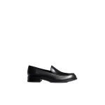 Khaite Miles Loafer in Black Leather