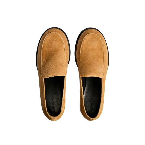 Miles Loafer in Goldenrod Suede - Image 3