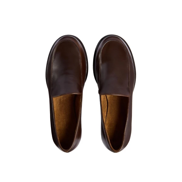 Miles Loafer in Vintage Brown Leather - Image 4