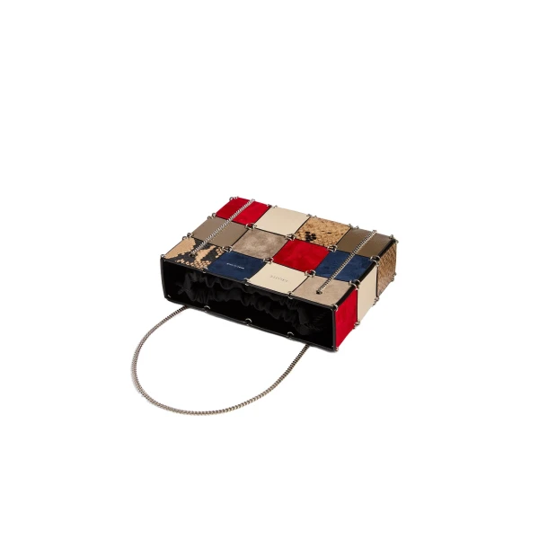 Mini Emma Bag in Ruby Multi - Image 5