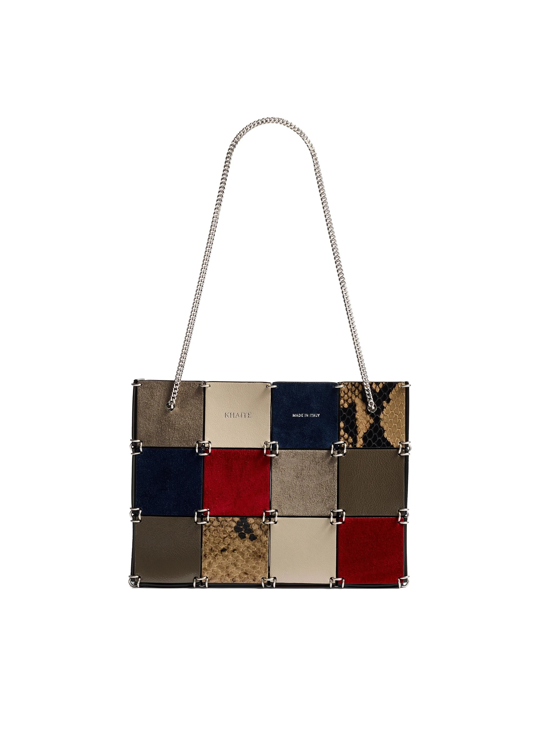 Khaite Mini Emma Bag in Ruby Multi | Buy Bags at Luxury Shoes Khaite Mini Emma Bag in Ruby Multi