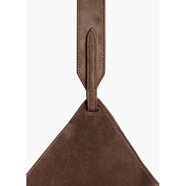Mini Lotus Tote in Cedar Suede - Image 4
