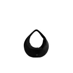 Khaite Mini Olivia Hobo in Black Suede