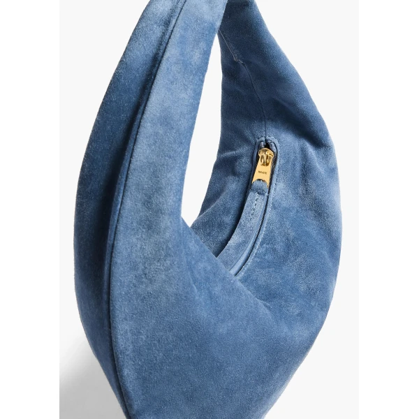 Mini Olivia Hobo in Cloud Iris Suede - Image 4