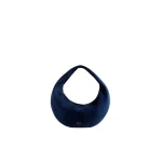 Khaite Mini Olivia Hobo in Midnight Navy Suede