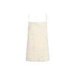 Khaite Neema Top in Ivory Glow | Tops | Luxury Shoes 