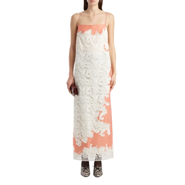 Nevis Dress in Coral - Image 2