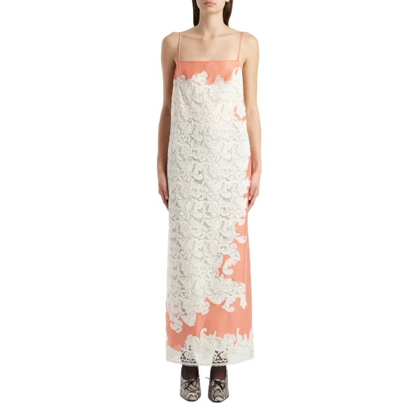 Nevis Dress in Coral - Image 3