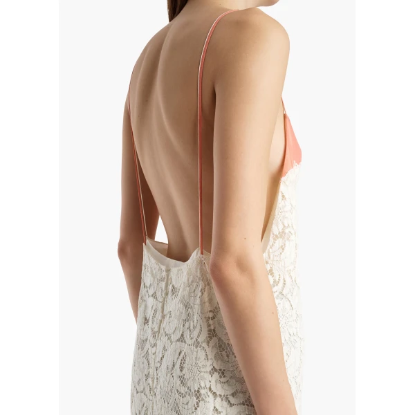 Nevis Dress in Coral - Image 6