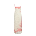 Khaite Nevis Dress in Coral | Dresses | Luxury Shoes 