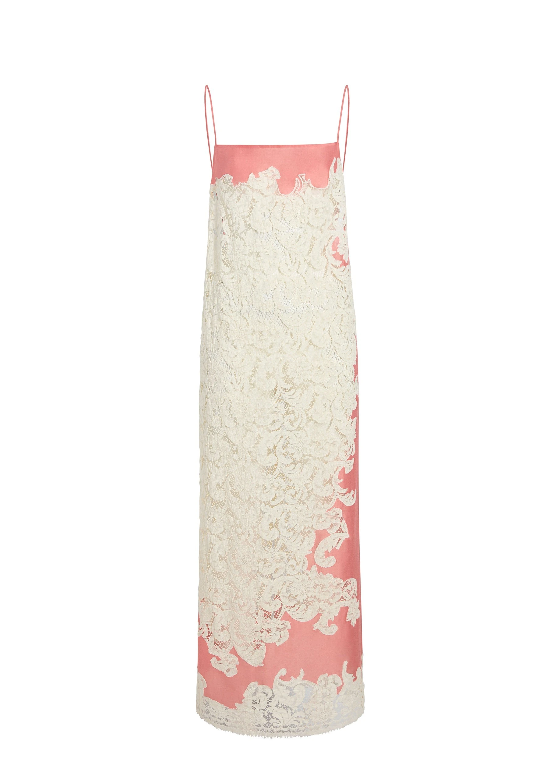 Khaite Nevis Dress in Coral | Dresses | Luxury Shoes Khaite Nevis Dress in Coral | Dresses | Luxury Shoes