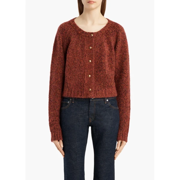Niels Cardigan in Cherry - Image 3