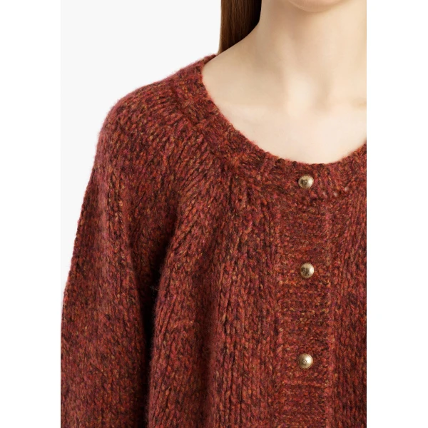 Niels Cardigan in Cherry - Image 5