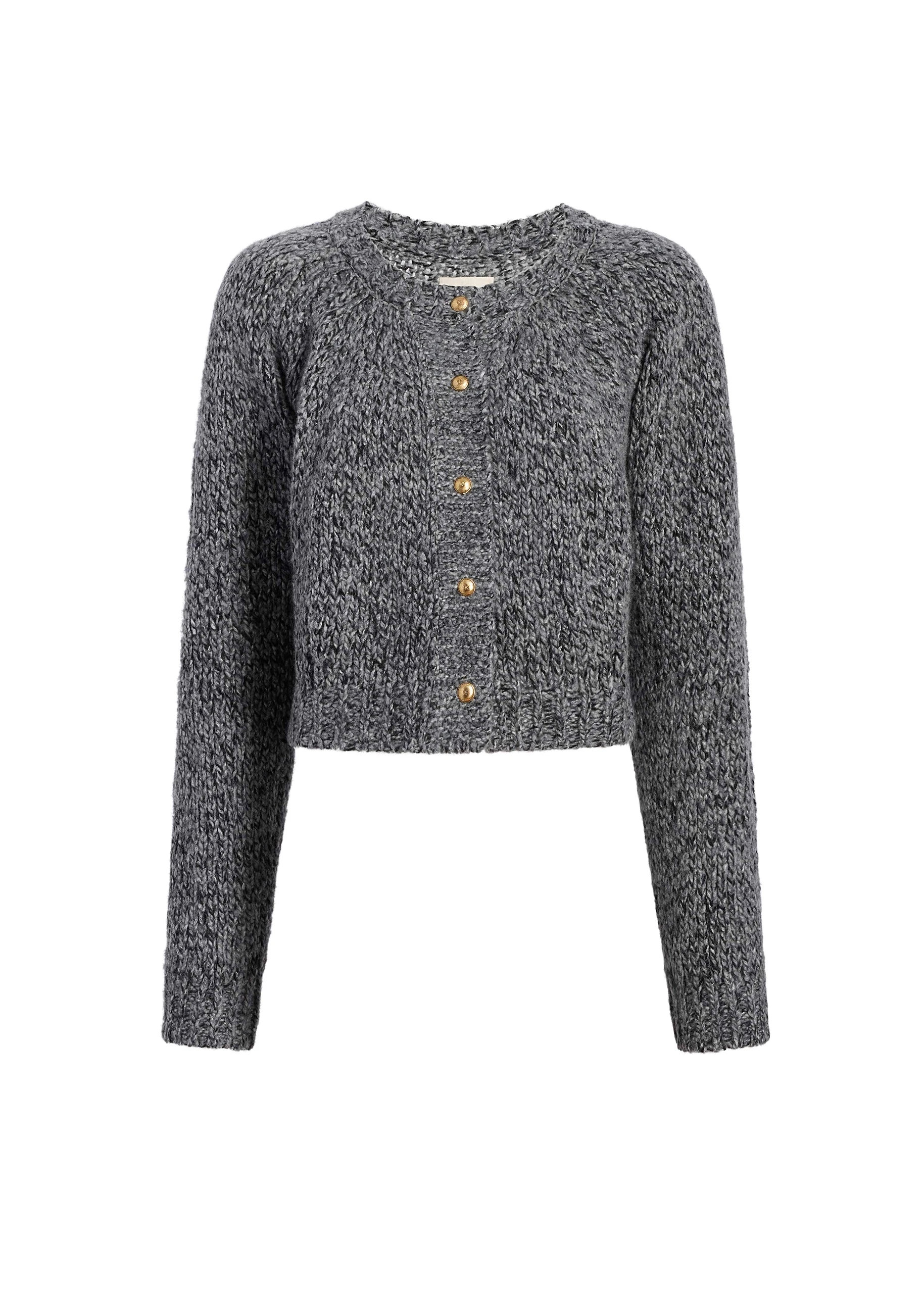 Khaite Niels Cardigan in Sterling | Knitwear | Luxury Shoes Khaite Niels Cardigan in Sterling | Knitwear | Luxury Shoes