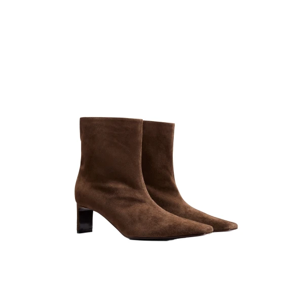 Ona Ankle Boot in Ebano Suede - Image 2