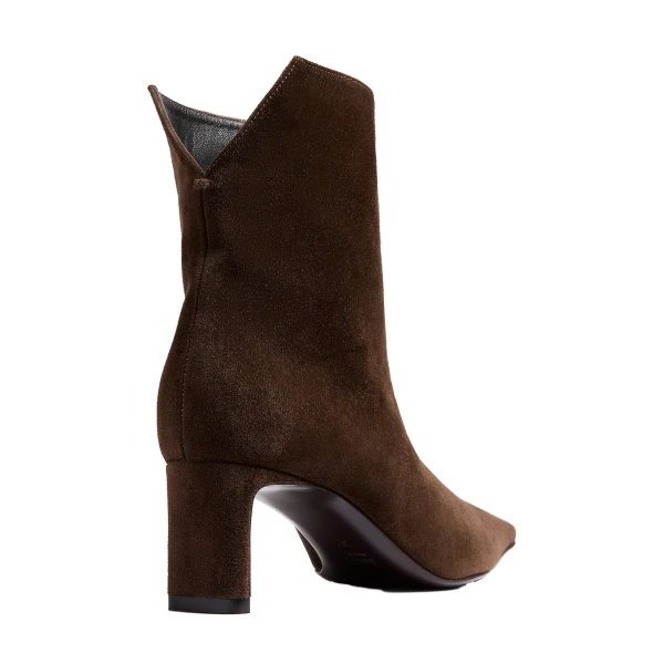 Ona Ankle Boot in Ebano Suede - Image 3