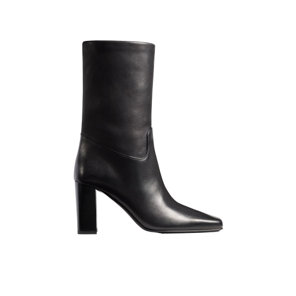 Khaite Petra Ankle Boot in Black