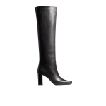 Khaite Petra Knee-High Boot in Black