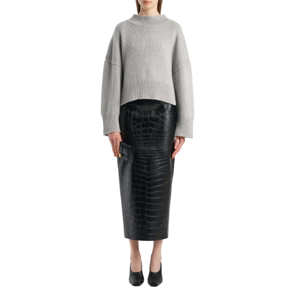 Phelps Sweater in Pewter - Image 2