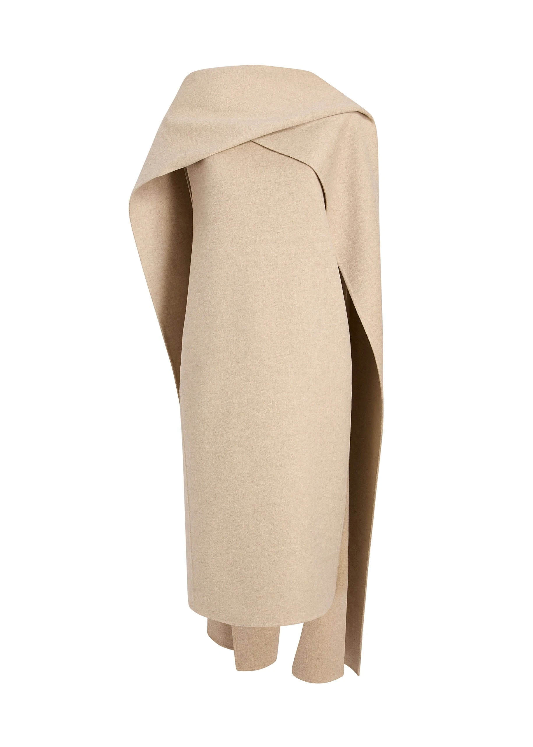 Khaite Ramona Dress in Oatmeal | Dresses | Luxury Shoes Khaite Ramona Dress in Oatmeal | Dresses | Luxury Shoes