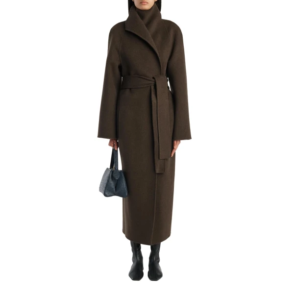 Romare Coat in Army Melange - Image 2